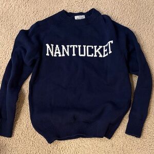 Nantucket Navy Blue Hillflint Sweater